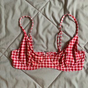 Blackbough Swim Cherry Gingham Willow Top